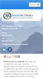 Mobile Screenshot of jmowealthmanagement.com